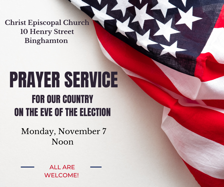 Election Eve Prayer Service